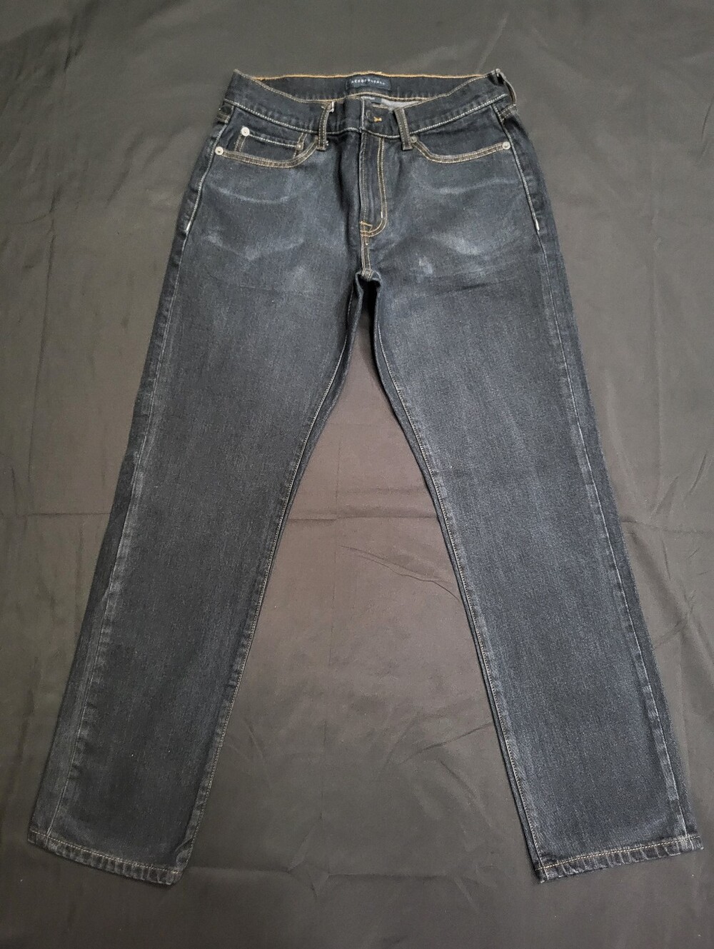 Aeropostle Straight Leg Stretch Dark Blue Jeans Men Size 39X30